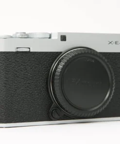 FUJIFILM X-E4 Mirrorless Camera Body, Silver {26.1MP}