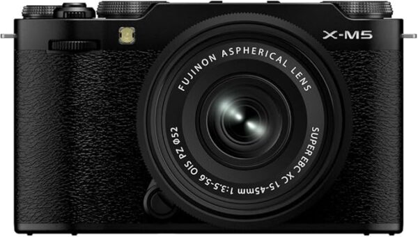 FujifilmX-M5 Mirrorless Camera with XC 15-45mm F3.5-5.6 OIS PZ Lens