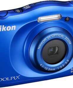NikonCoolPix W100 Digital Camera - Blue