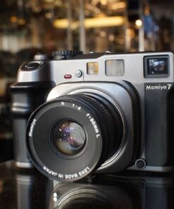 Mamiya 7 Medium Format Rangefinder Camera Body, Black Gray