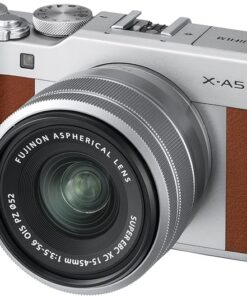 FujifilmX-A5 Mirrorless Camera with XC15-45mm Lens - Brown