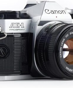 Canon AE-1 Program 35mm Camera Body, Chrome