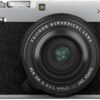 FujifilmX-E4 Mirrorless System Camera with FUJINON XF 27mm F2.8 R WR Lens - Silver