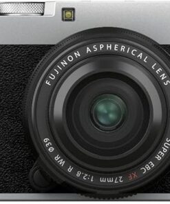 FujifilmX-E4 Mirrorless System Camera with FUJINON XF 27mm F2.8 R WR Lens - Silver