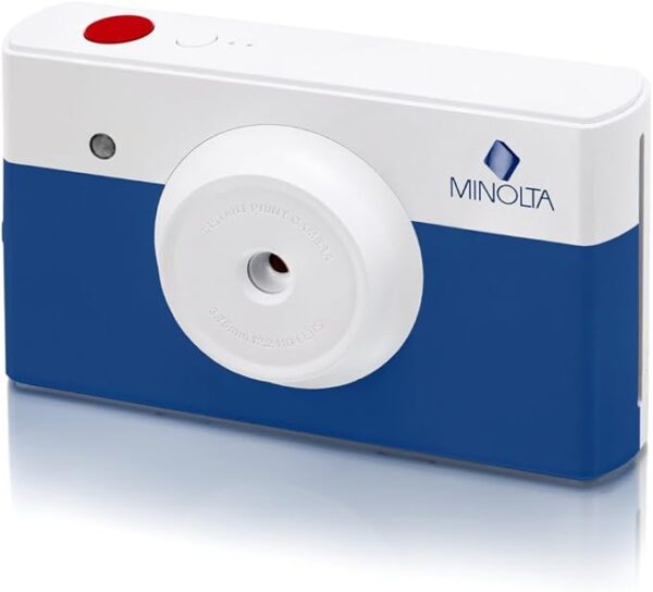 Minoltainstapix MNCP10 Instant Print Digital Camera - Blue