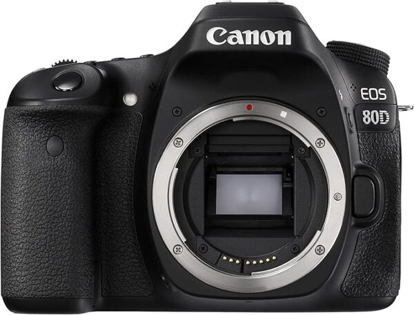 CanonEOS 80D Digital SLR Camera - Body Only - Black