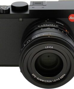 Leica Q3 43 (Type 6506) Digital Camera, Black with Gray Leatherette {60MP} 19084