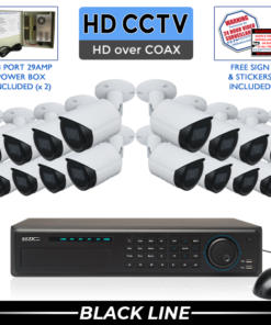 4K 32 Camera Complete Security Camera System / 32XTRCVIB8-S