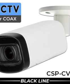 4K Security Camera - Motorized Bullet Camera with Color Night Vision Over 250 Feet