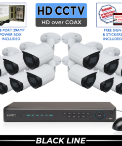 16 Camera 4K HD Security Camera System Package / 16PROCVIB8-S