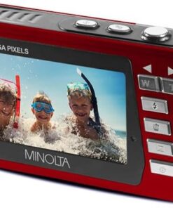 MinoltaMN40WP 48MP Dual Screen Waterproof Camera