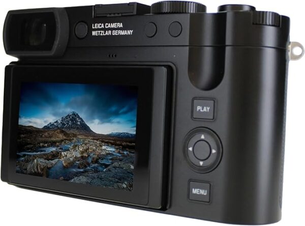 Leica Q3 43 (Type 6506) Digital Camera, Black with Gray Leatherette {60MP} 19084 - Image 3