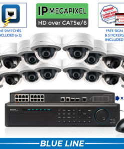 32 Camera 4K (AI) CCTV IP Camera System / 32NVRAD8-A