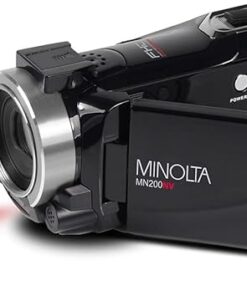 MinoltaMN220NV - 1080p Full HD IR Night Vision Camcorder