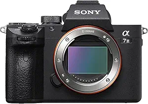 SonyA7 III Full-frame Mirrorless Interchangeable-Lens Camera - Body Only - Black