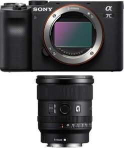 SonyAlpha a7C Compact Full-frame Compact Mirrorless Camera - Body Only - Black